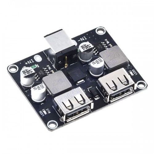 Модуль швидкого зяряду 2хUSB QC2.0/ QC3.0 Модуль швидкого зяряду 2хUSB QC2.0/ QC3.0